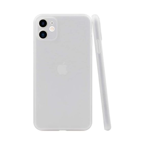 Etui do iPhone 11 cieńkie półprzeźroczyste skin shield