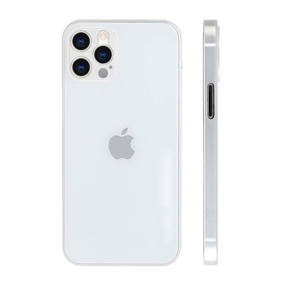 Etui do iPhone 12 Pro Max cienkie półprzezroczyste skin shield