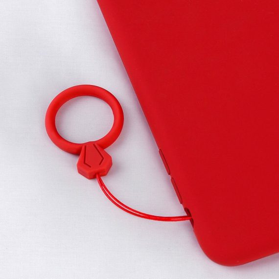 pol pl silikonowa smycz do telefonu zawieszka diament ring na palec bialy 72108 8