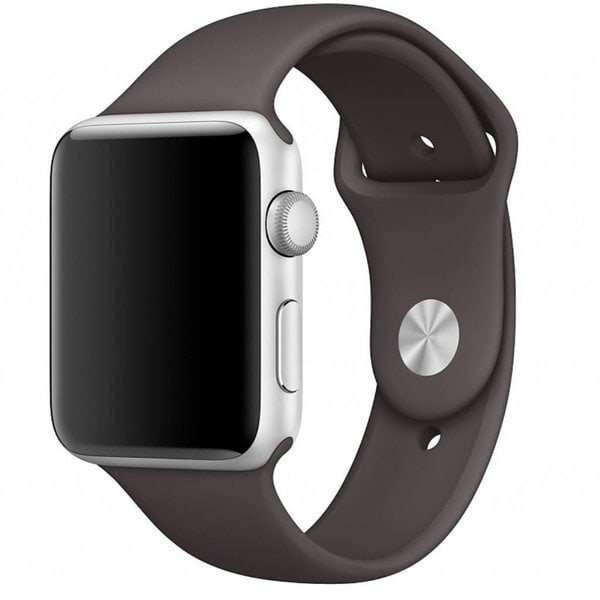 Sportowy pasek silikonowy do zegarka Apple Watch Ultra / 8 / 7 / 6 / 5 / 4 / 3 / SE 42/44/45/49mm – stalowy