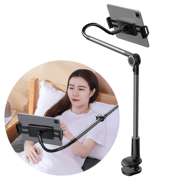 pol pl baseus otaku uniwersalny uchwyt na telefon tablet stojak lazy holder szary sulr b0g 61191 1