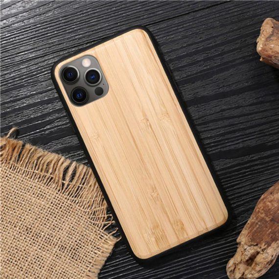 etui iphone prwadziwe drewno jasne 1