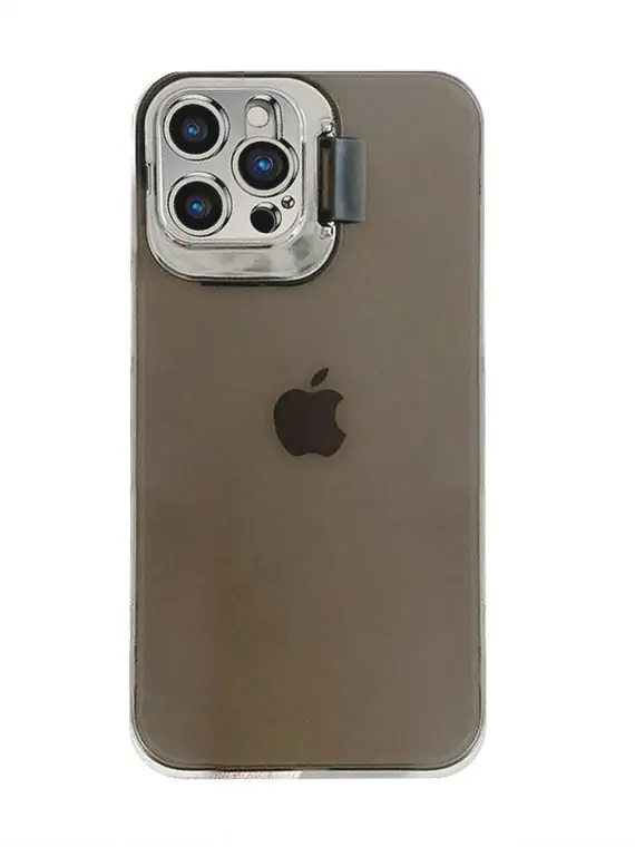 iphone12 pro klapka matowe szare