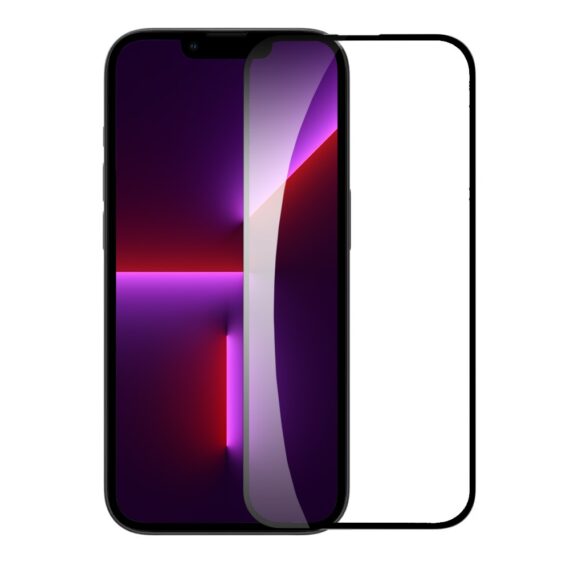 Szkło najtrwalsze kompozytowe z powłoką ceramiczną na cały ekran 5D z ramką do iPhone 13 Pro Max -poprawione (2)
