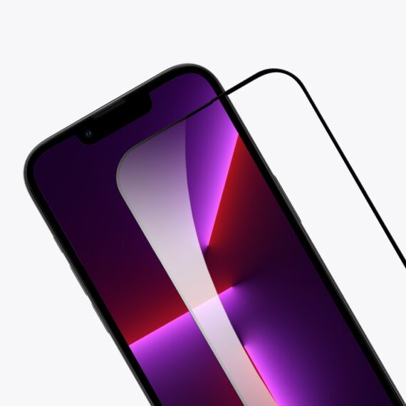 Szkło najtrwalsze kompozytowe z powłoką ceramiczną na cały ekran 5D z ramką do iPhone 13 Pro Max -poprawione (3)