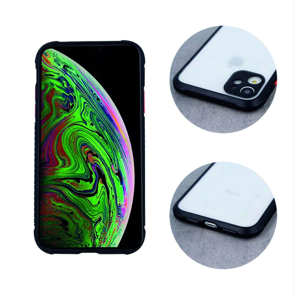 case etui iphone 11 defender hybrid bumper z kolorowymi przyciskami 3