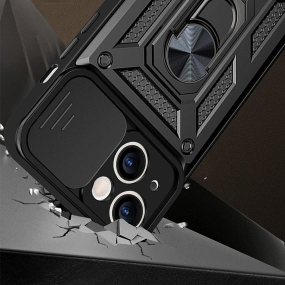etui do iphone 13 pancerne hybrydowe magnetyczne z uchwytem