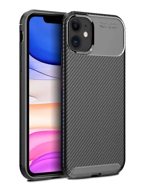 carbon silicone case apple iphone 11