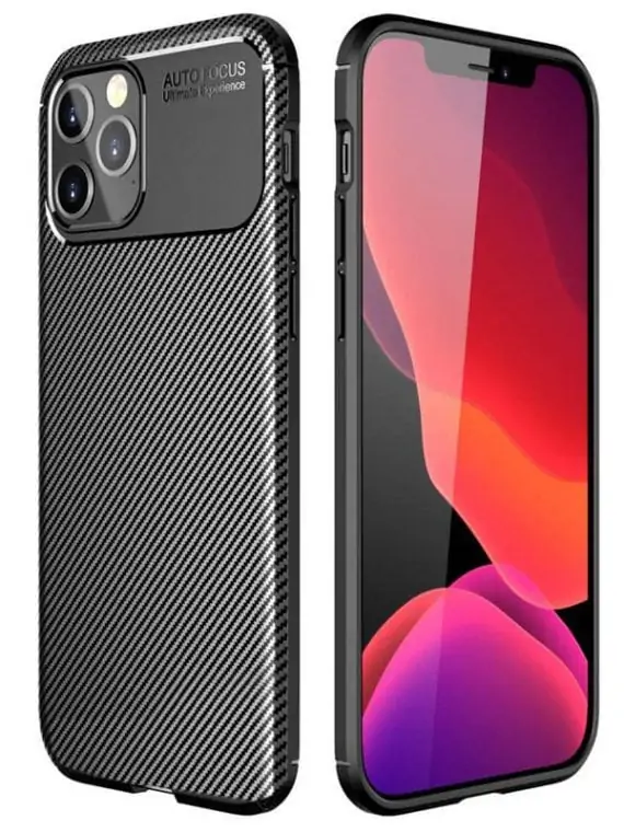 carbon silicone case apple iphone 13 pro max