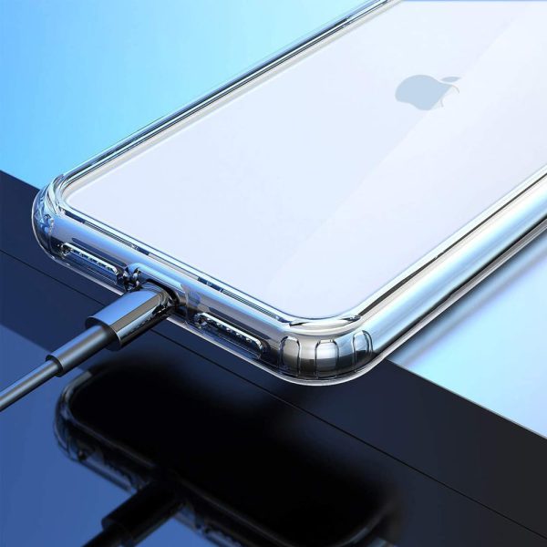 etui iphone 11 pro silikonowe przezroczyste clear case 3