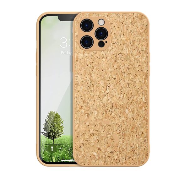 Etui do iPhone 13 Pro naturalne drewniane korkowe