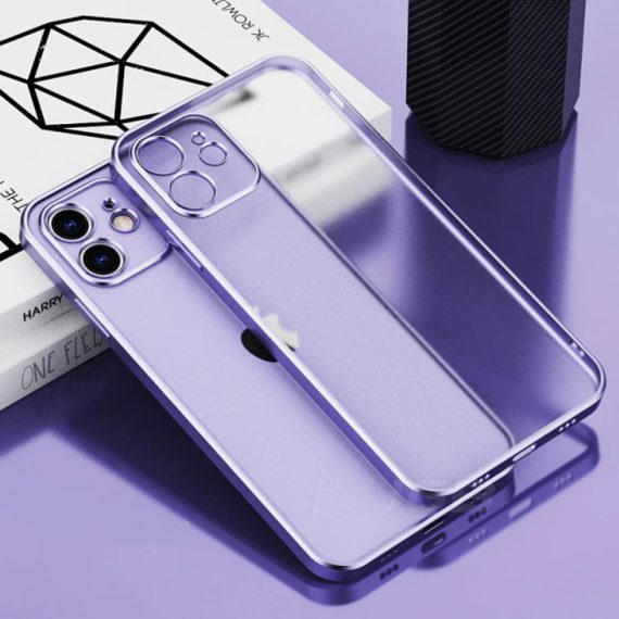 etui iphone 13 złota ramka purple crown 7