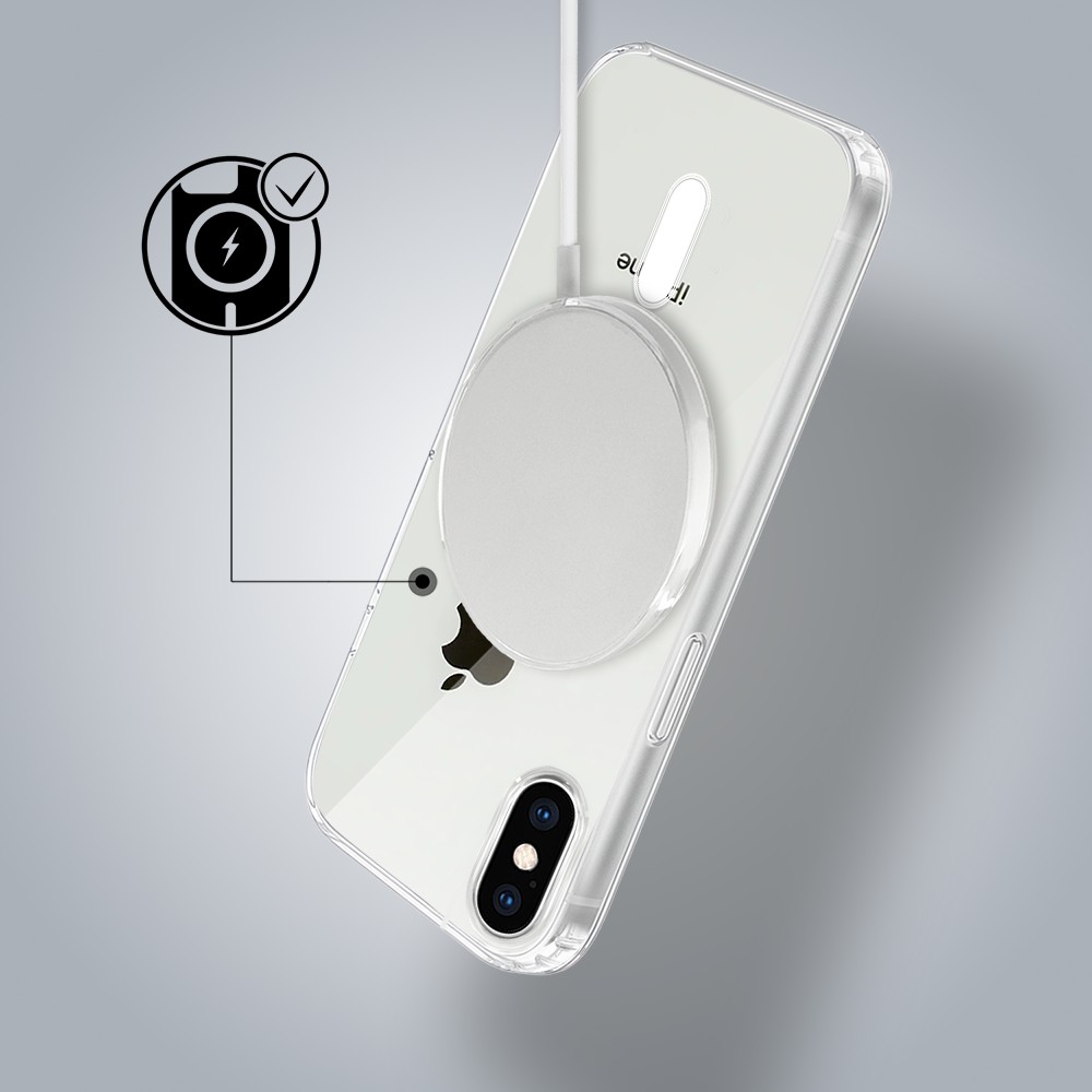 Clear Case, twardy tył z MagSafe, przeźroczyste (3)