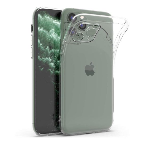Etui do iPhone 11 Pro Crystal Cam przeźroczyste transparentne, ochrona kamery
