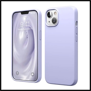 zobacz więcej etui do iphone 13 silikonowe z mikrofibrą premium soft touch fioletowe liliowe