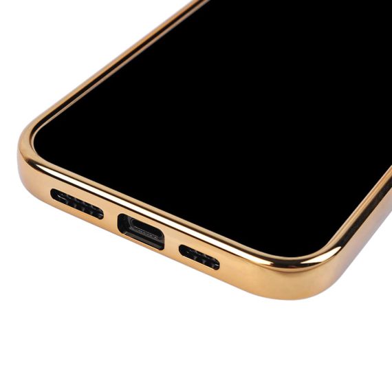 etui do iphone 13 pro 13pro max luxury black magic gold frame 2