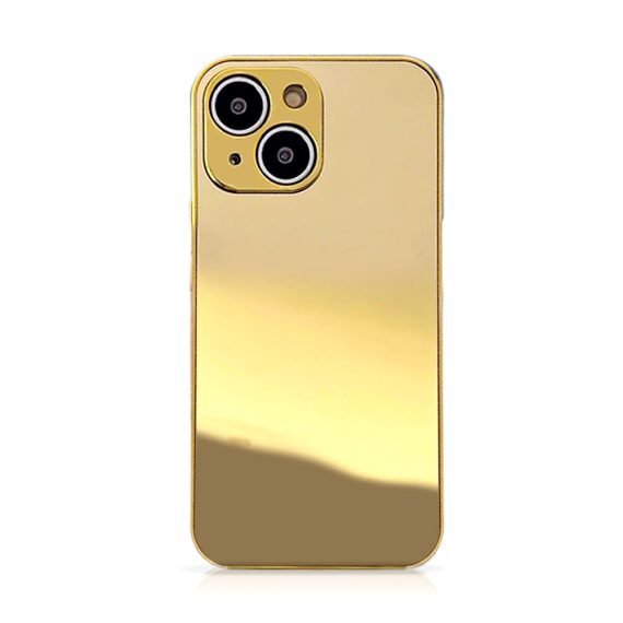 Etui do iPhone 13 Caprice Gold polerowane złoto, ochrona aparatu
