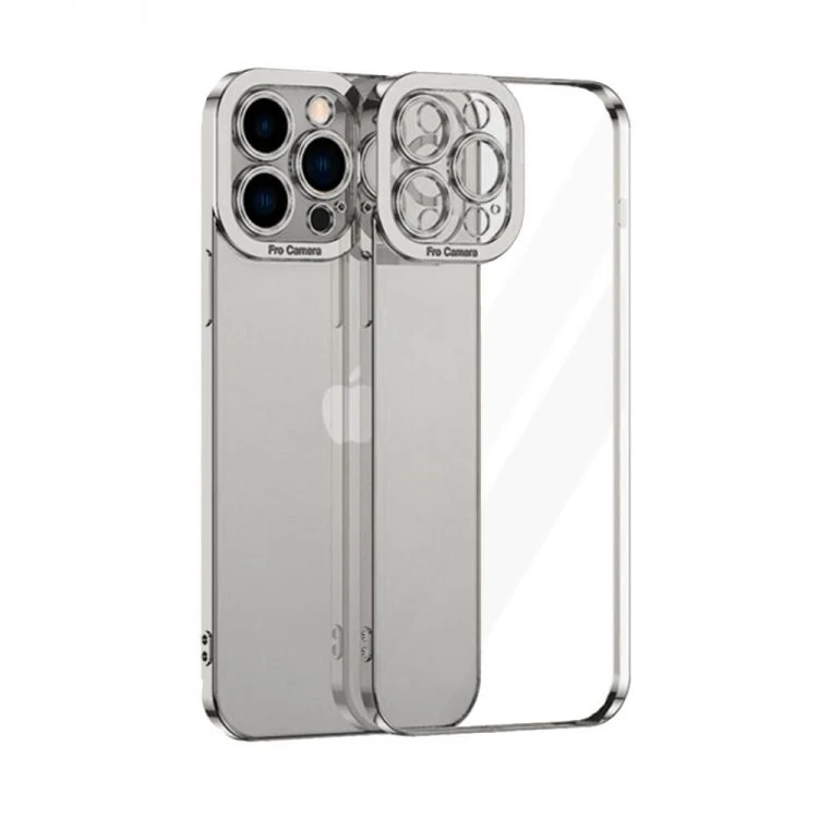 etui iphone 13 pro pro camera protect srebrne 2