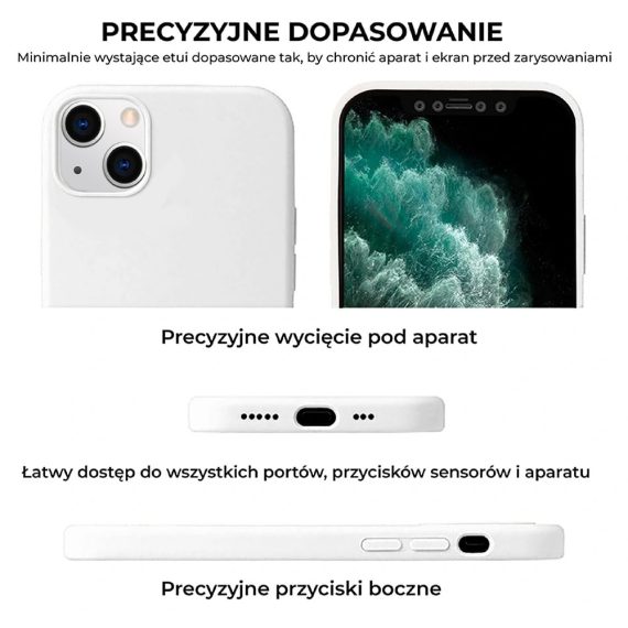 etui do iphone 13 silikonowe z mikrofibr premium soft touch biabe alabastrowe 4 got