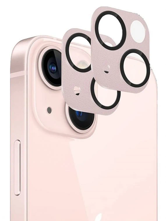 osłona na aparat różowa iphone 13 13mini 1