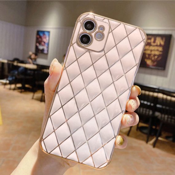 etui do iphone 13 biabe alabastrowe ze zbotym poszyciem w diamenty 5 got pink