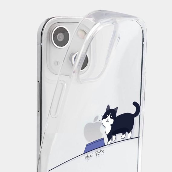 etui iphone 13 13 mini z nadrukiem kotek (3)