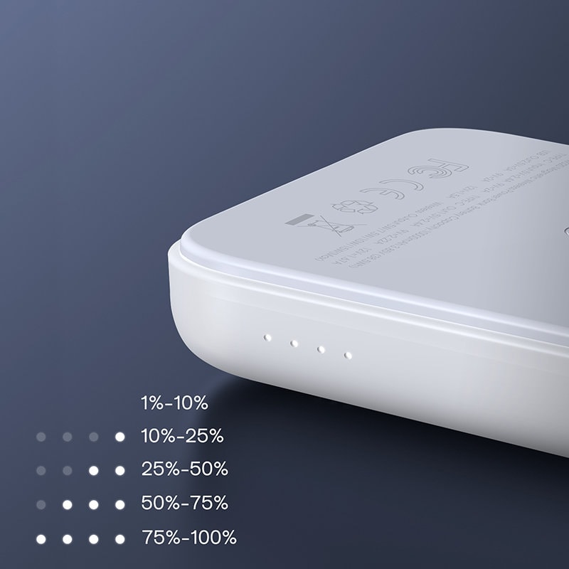 10000mAh Power Bank with MagSafe Compatibility
