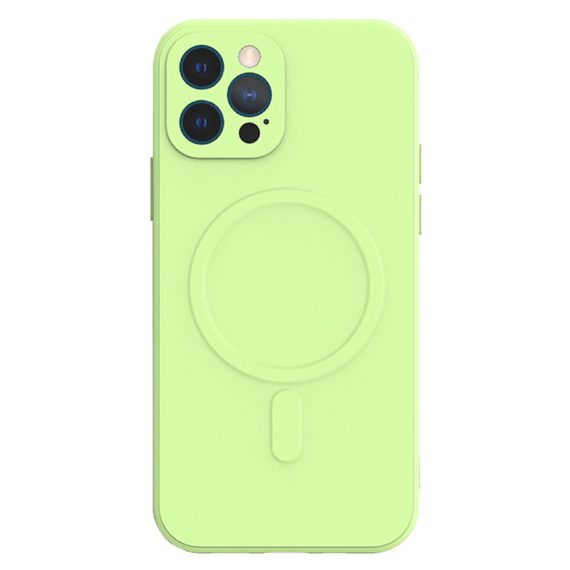 Etui do Iphone 13 Mini antypoślizgowe silikonowe zielony