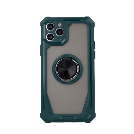 Etui do iPhone 13 Pro Proof Protect pancerne, magnetyczny uchwyt 360, zielony