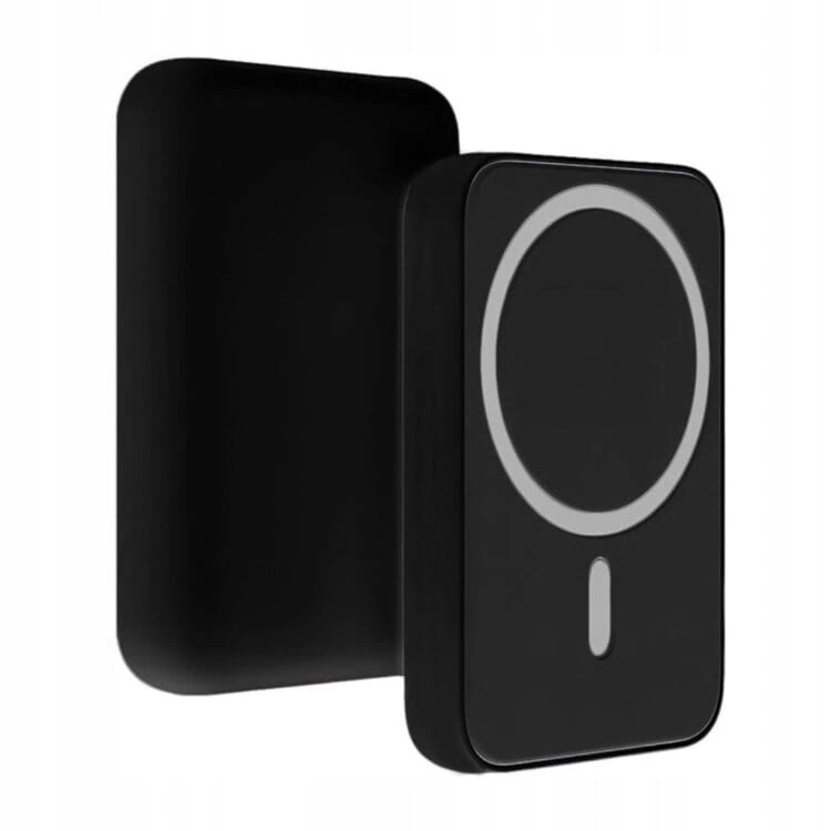 Power Bank 10000mAh do iPhone z MagSafe magnetyczna, szybka ładowarka bezprzewodowa, czarny -nowe (1)