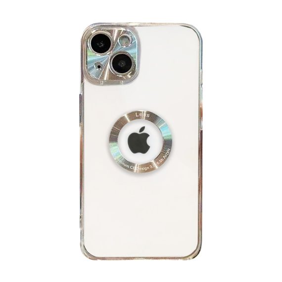 Etui do iPhone 13 Space Aluminium srebrne MagSafe transparentne