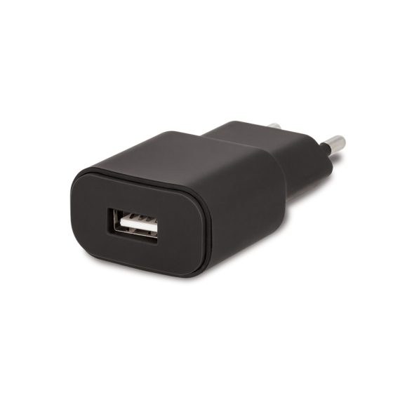 Szybka ładowarka USB QuickCharge 3A 15W, czarna