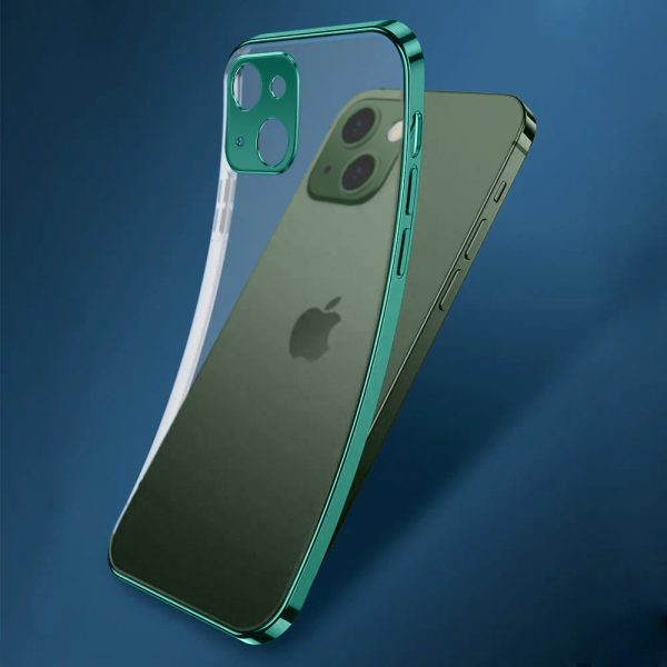 etui do iphone 13 pro protective matte z osłoną kamery, zielone (kopia)