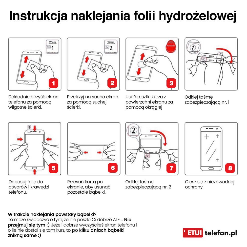 instrukcja naklejania folii hydrozelowej 1000x1000