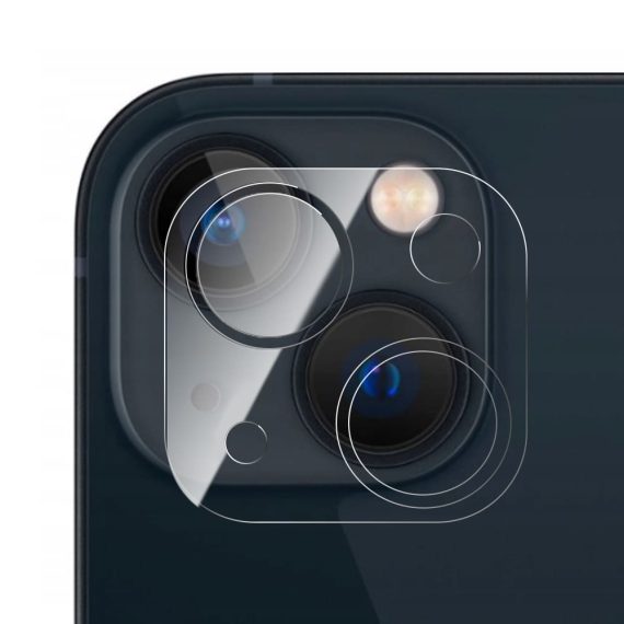 szkło hybrydowe na cały aparat kamerę iphone 13