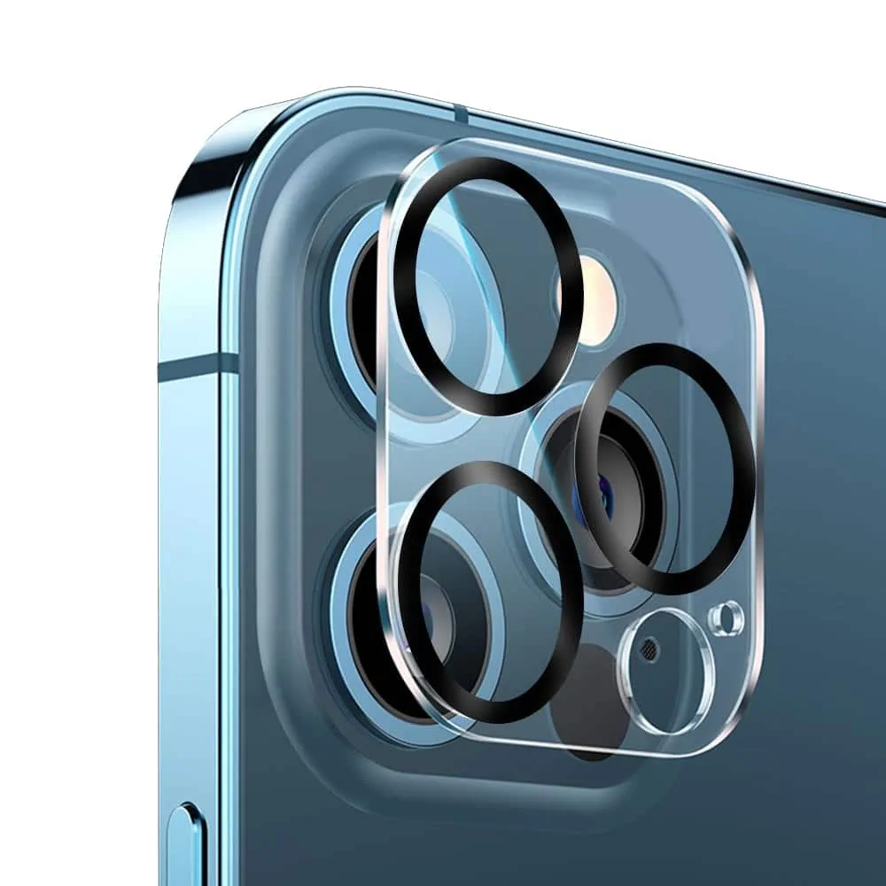iPhone 13 Pro pełne szkło hartowane z pierścieniem na cały aparat, kamerę