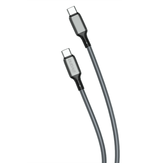 kabel 2xusb typc szybkie ładowanie do laptopa i smartfona 100w 1m czarny
