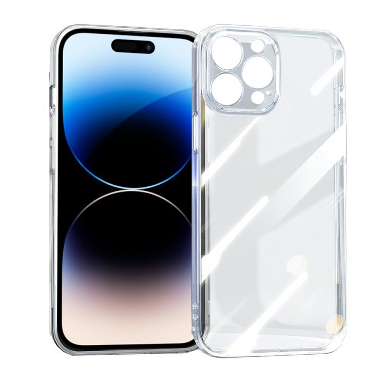 etui do iphone 14 pro crystal cam, ochrona kamery, przeźroczyste