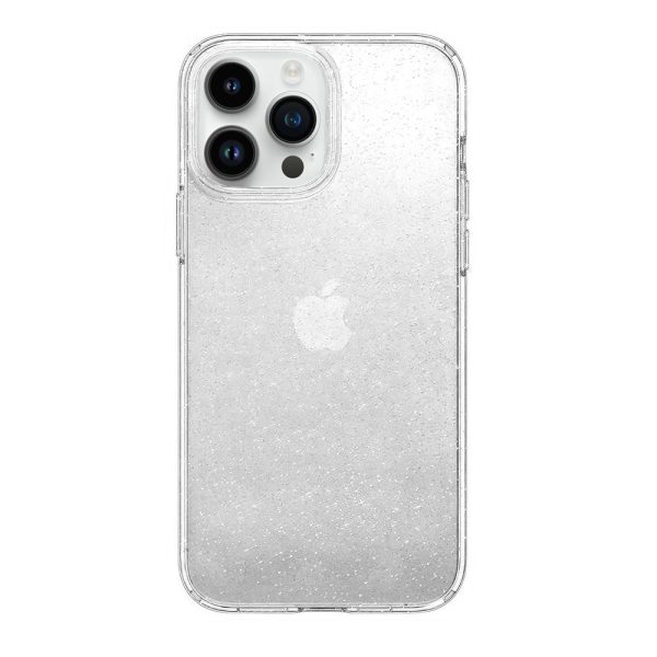 etui do iphone 14 pro z brokatem, ochronne cienkie przeźroczyste glitter