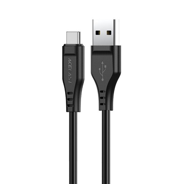 Kabel USB – TYP C ładowanie i transfer danych 1,2 m czarny