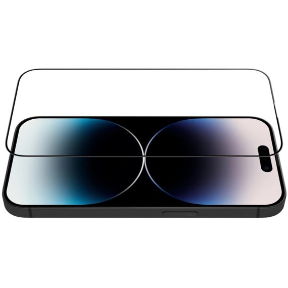szkło najtrwalsze kompozytowe z powłoką ceramiczną na cały ekran 5d z ramką do iphone 14 pro max