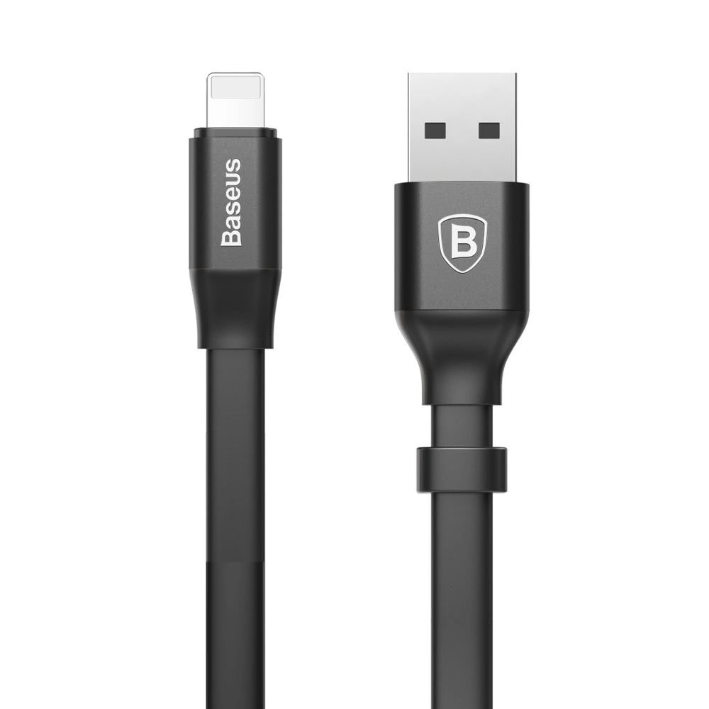 2Kabel USB - Lightning do iPhone SE:8:X:XR:XS:11:12:13:14, do szybkiego ładowania, 0.23 metra, czarny