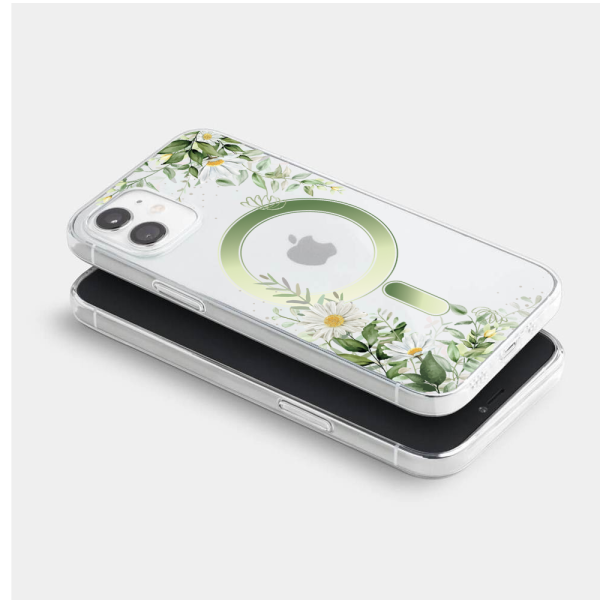 etui do iphone 12 flower magsafe z nadrukiem kwiat wiśni (kopia)