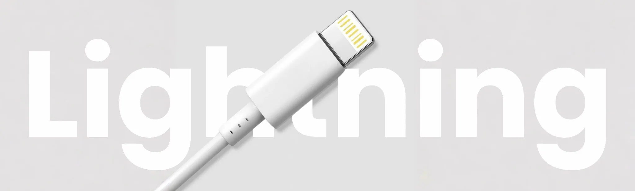kabel z końcówką lightning