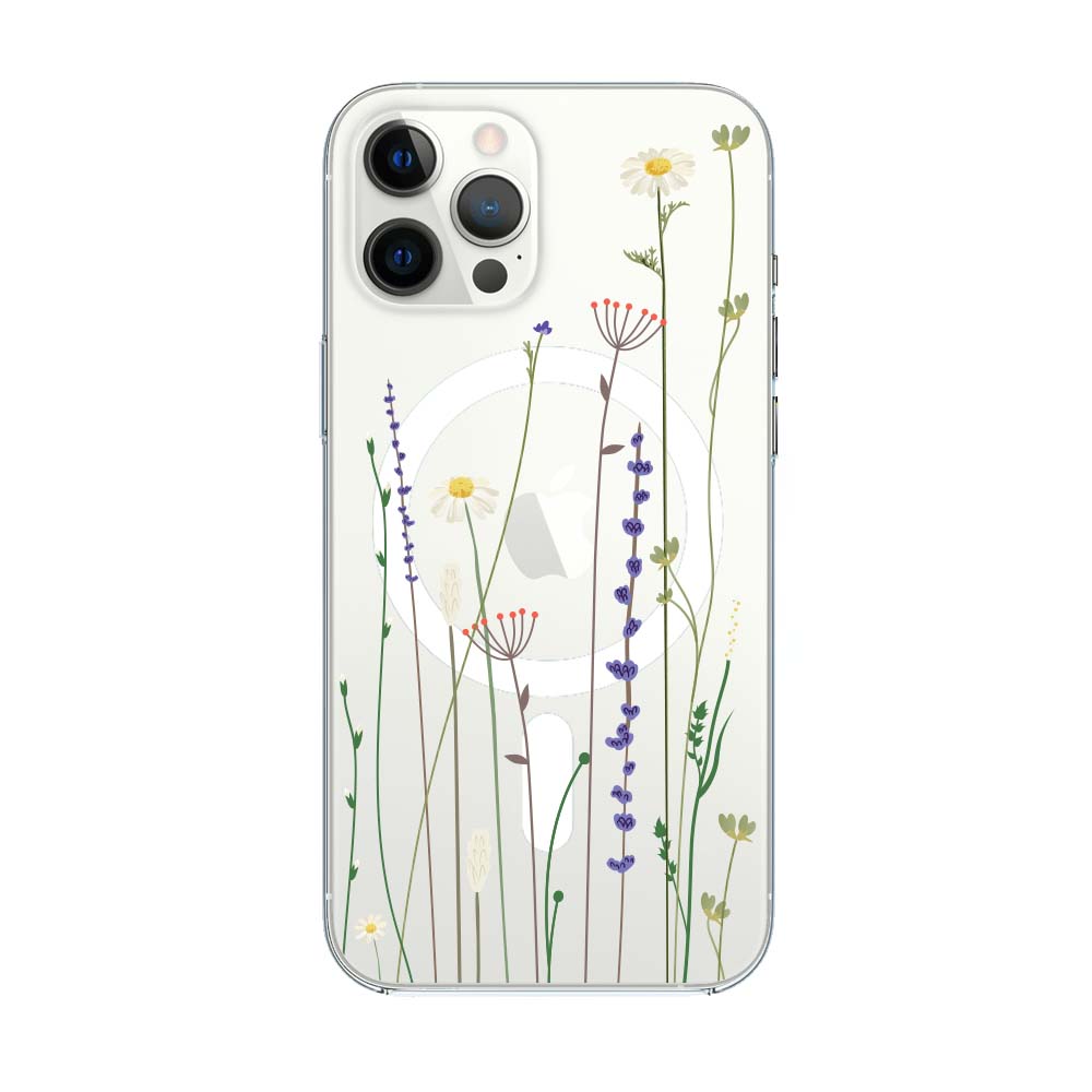 Etui do iPhone 12 Pro MagSafe wiosenne kwiaty