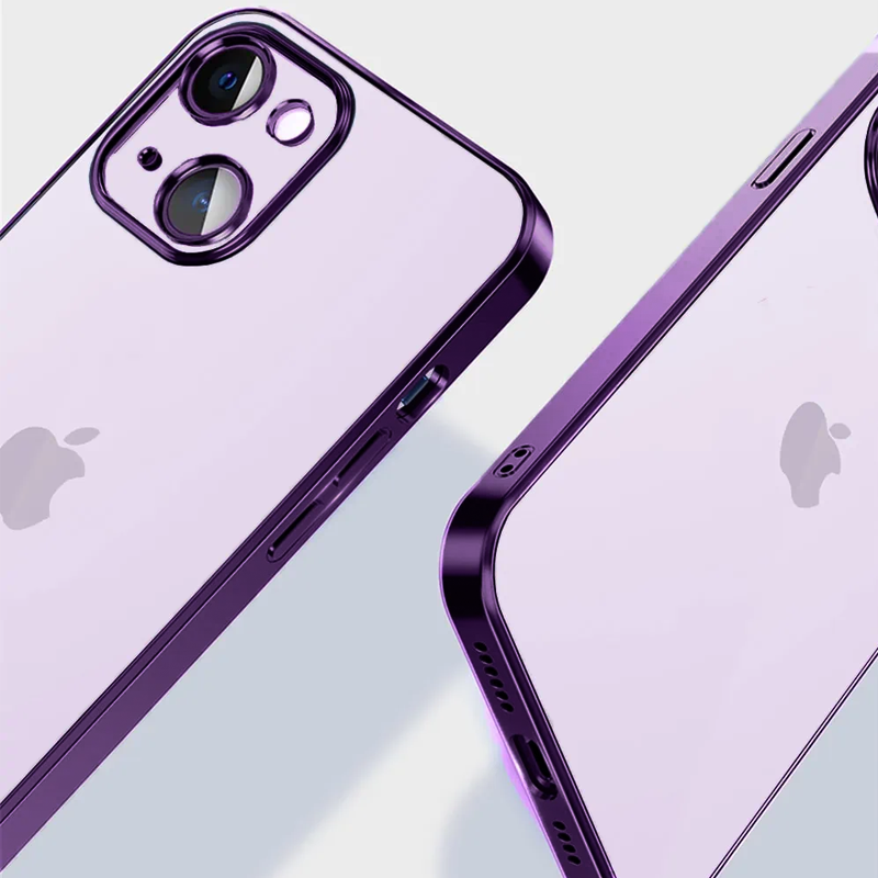 etui do iphone 14 premium purple z osłoną kamery, purpurowe (kopia)