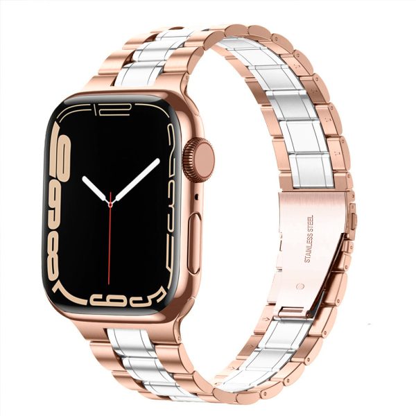 złota bransoleta do apple watch 8 / 7 / 6 / 5 / 4 / 3 / se 38/40/41 żółte złoto