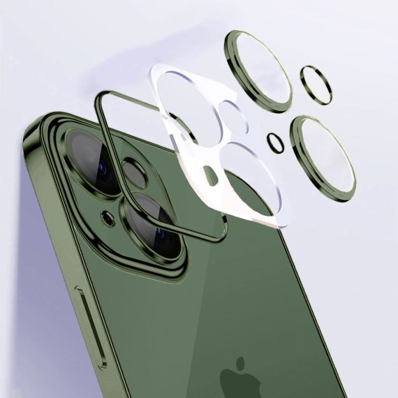 etui do iphone 13 premium protect full cover z osłoną kamery i obiektywów 9h,