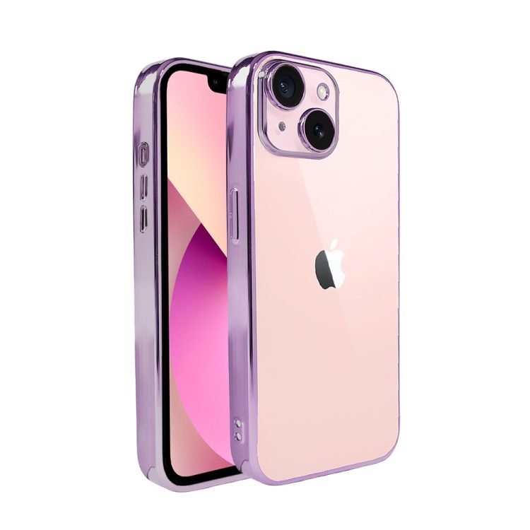 etui do iphone 13 slim violet z osłoną kamery, ciemny fiolet