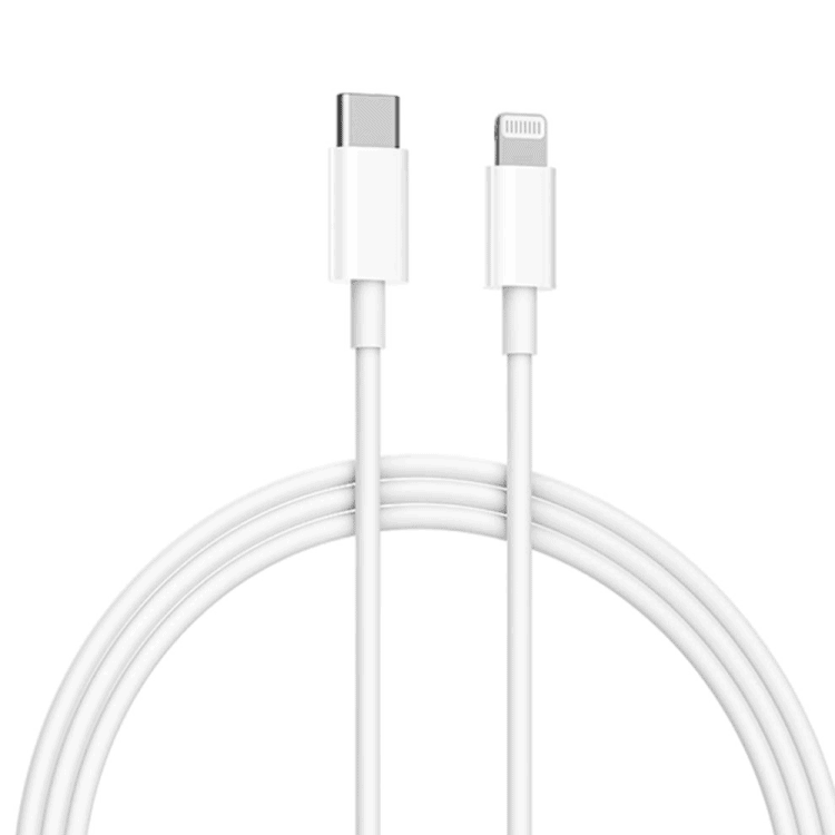 kabel usb typ c do iphone lightning do szybkiego ładowania, 2 metry, biały